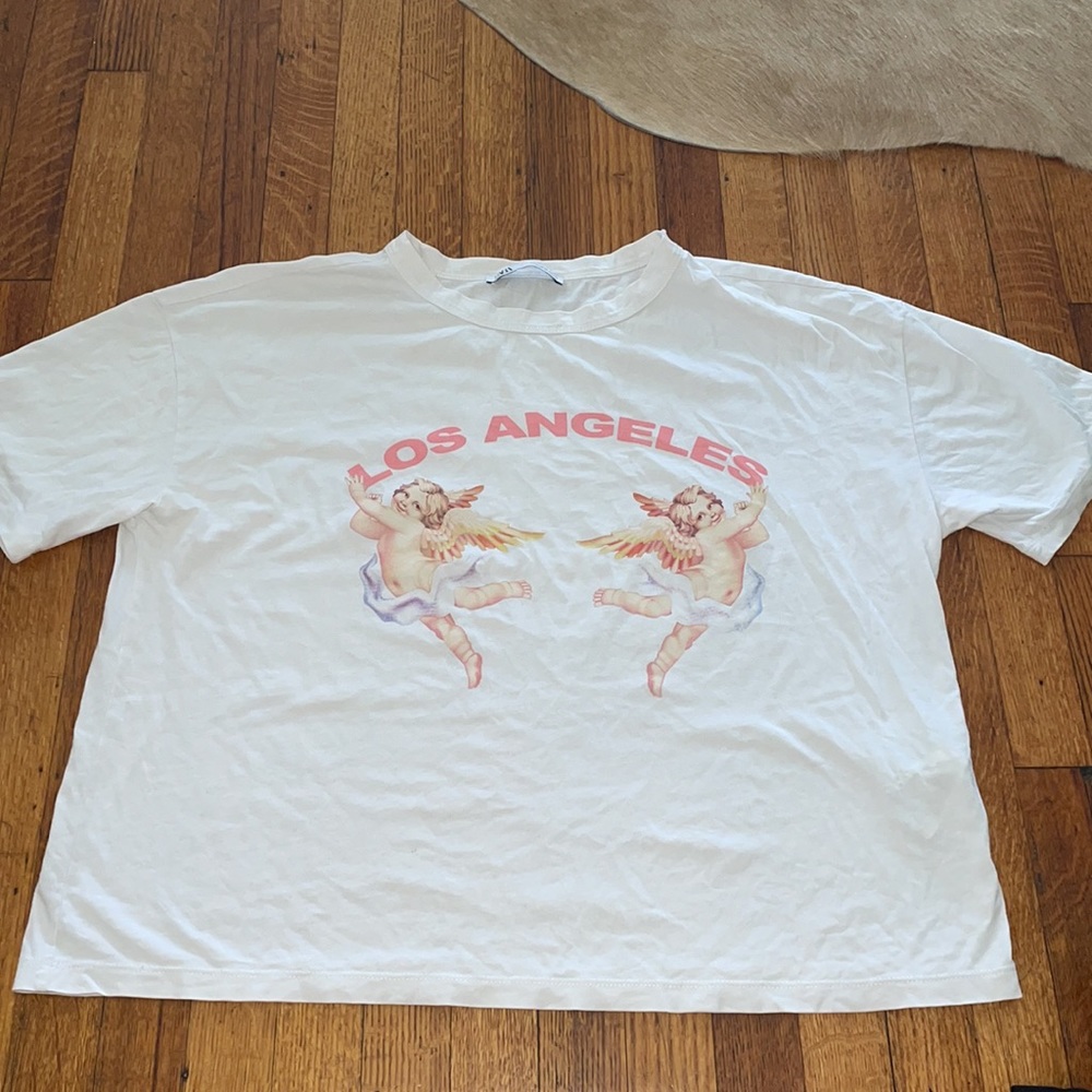 Zara crop tee